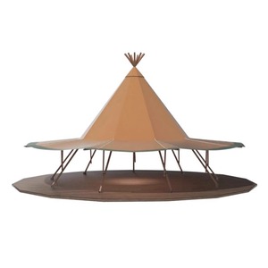 Trigone V Type Oxford Cloth <b>Tent</b> <b>Large</b> Space Outdoor Camping Wedding Event Use - Product Image 3