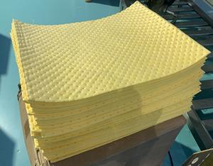 Pad Penyerap Cairan Kimia Berkualitas Tinggi dari Polipropilena Melt Blown, Efisiensi Tinggi, 40cm*50cm, 60 L/kantong - Product Image 5