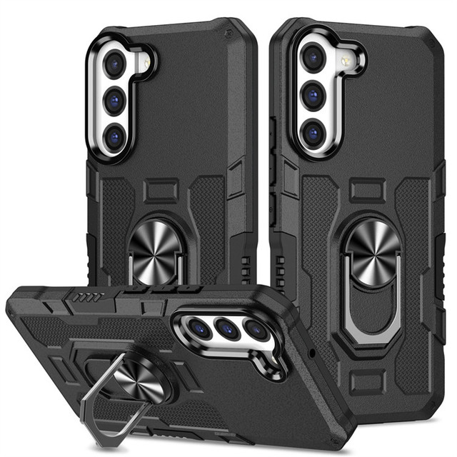 Heavy Duty Rugged Armour Back Cover for Tecno Phantom X2 Pro Phone Case With Magnetic Car Mount Holder for Tecno Pova Neo 5G