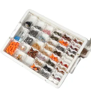 Hot Verkoop Van Plastic Lade Bead Dozen Manicure Accessoires Organisator Dozen