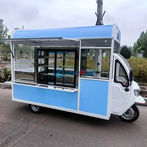 Vente directe usine – Voiture de restauration électrique à trois roues personnalisable de haute qualité – Voiture à café, hot-dogs et maïs à vendre - Product Image 5