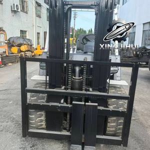 Chariot élévateur TCM FD50C9 5 tonnes, chariot élévateur d'occasion, Japon, 5 tonnes, moteur Isuzu 6BG1, machine d'occasion, chariot élévateur à essence, 4500 mm, 5000 kg - Product Image 2