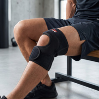 Genouillère respirante en néoprène, attelle de compression pour le genou, protection des articulations, bande rotulienne ultra-fine, équipement de protection sportive