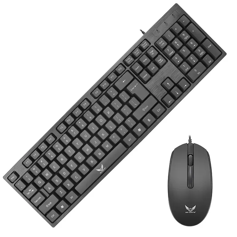 YS519 clavier et souris combo ordinateur portable utiliser gamer bureau OEM logo personnalisé filaire USB ordinateur clavier de bureau souris combo