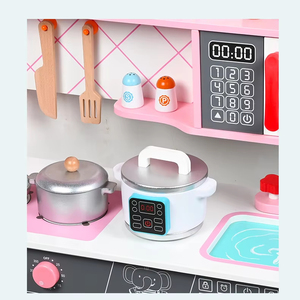 Grande <span class=keywords><strong>cuisine</strong></span> de jeu rose <span class=keywords><strong>pour</strong></span> enfants, table de <span class=keywords><strong>cuisine</strong></span> à domicile, ensemble de jouets de simulation de <span class=keywords><strong>cuisine</strong></span> <span class=keywords><strong>pour</strong></span> enfants, <span class=keywords><strong>cuisine</strong></span> en bois <span class=keywords><strong>pour</strong></span> filles - Product Image 3