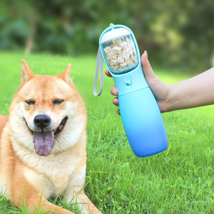 Bouteille d'eau portable pour chat et <span class=keywords><strong>chien</strong></span> avec logo personnalisé en gros, couleur dégradée - Product Image 1