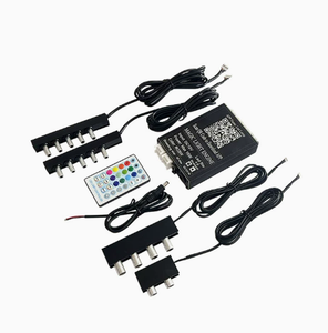 Kit de Luces LED para Techo de Auto con Efecto Meteoro, Fibra Óptica RGBW, Luces de Estrellas para Decoración de Auto, Control Remoto por Aplicación - Product Image 2
