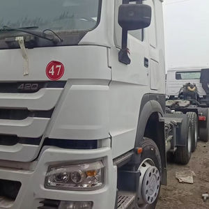 รถบรรทุกหัวลากยี่ห้อ Howo รุ่นใหม่ขายดีที่สุดของจีน 6x4 Sinotruk 371 แรงม้า ราคาสำหรับตลาดแอฟริกา - Product Image 1