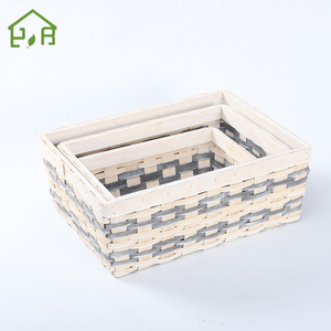 Fornitore della cina di vendita caldo fatto a mano rettangolare di trucioli di <span class=keywords><strong>legno</strong></span> di stoccaggio scatola di <span class=keywords><strong>legno</strong></span> <span class=keywords><strong>legno</strong></span> cesto di frutta pane cestino di immagazzinaggio commercio all'ingrosso - Product Image 6