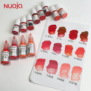 <span class=keywords><strong>Pigments</strong></span> de microblading personnalisés en usine, encre liquide concentrée pour maquillage permanent, couleurs - Product Image 1