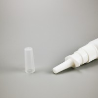 Flacon pulvérisateur nasal en plastique vide HDPE pour emballage pharmaceutique blanc opaque 5ml 10ml 15ml 20ml 30ml 50ml 60ml l