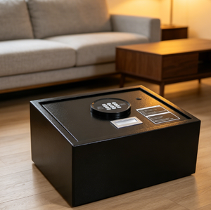 Coffre-fort électronique numérique à code pour hôtel, ouverture par le haut, en acier, pour invités, maison, appartement, entreprise - Product Image 5