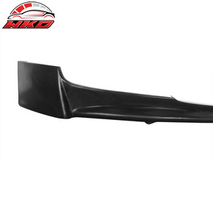 Compatible con Honda Civic 2 Puertas 2009-2011, Estilo P1, Labio de Parachoques Delantero Sin Pintar, Negro - Product Image 4