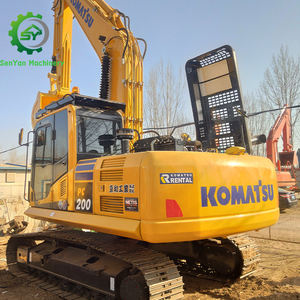 Excavadora usada KOMATSU de 20 toneladas y 22 toneladas, excavadora sobre orugas de segunda mano PC200 PC220 original de Japón, excavadora de segunda mano, de la marca de los años 2000 - Product Image 2