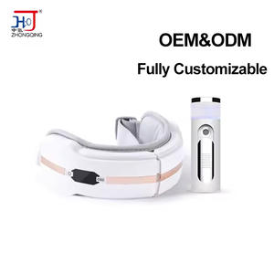 Kacamata pijat mata elektrik, pengatur waktu dapat dilipat 180 derajat dengan panas dan getaran untuk meningkatkan sirkulasi - Product Image 2