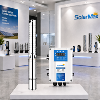 Pompe à eau solaire submersible SolarMax 48V 750W série ESS avec impeller en acier inoxydable, 100m 3.0m³/h, pour irrigation et usages multiples