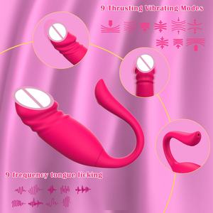 Vibratore a Forma di Uovo Indossabile con Controllo App per Donne, Vibrazione Intensa, Ricaricabile, Impermeabile, in Silicone, Giocattolo Sessuale - Product Image 4