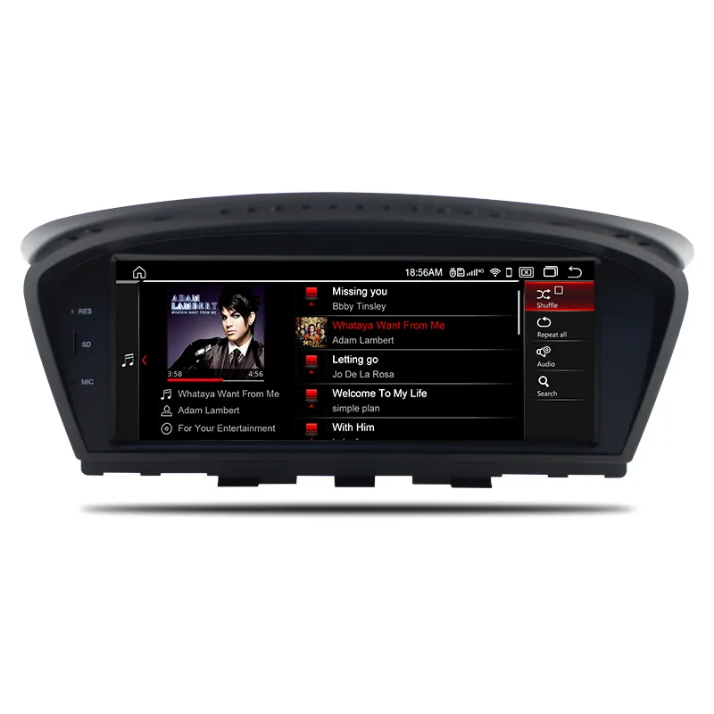 Navihua Android 9 Auto Radio Multimedia Systeem Stereo Touch Screen Audio Voor Bmw 3 Series E90 5 Series E60 Cic