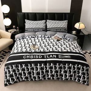Set Sprei Katun Mewah 100% Microfiber Desain D Sarung Bantal Karakter Pola Tempat Tidur untuk Penggunaan di Rumah Pilihan <span class=keywords><strong>3</strong></span> 4 Pcs - Product Image 6