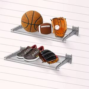 간단한 스탠딩 타입 벽걸이 차고 선반 도구 보관 플로팅 선반 차고 벽 정리 보관 랙 - Product Image 6