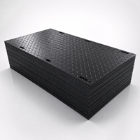 Dalles de sol en HDPE emboîtables, tapis temporaires pour équipements lourds, véhicules de construction et protection des surfaces souples