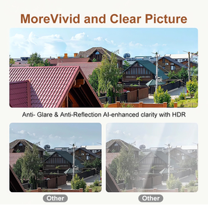 Cámara de Ventana Inteligente Tuya 3MP 2K, Cámara WiFi Inalámbrica de 5GHz para Interiores, Cámara de Seguridad CCTV para el Hogar con Adhesivo de Montaje - Product Image 4