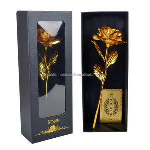 ของขวัญวัน<span class=keywords><strong>วาเลนไทน์</strong></span> QSLH-SY0169ร้อนขายของขวัญ<span class=keywords><strong>วาเลนไทน์</strong></span><span class=keywords><strong>2023</strong></span>ร้อนขายประดิษฐ์24K ทองฟอยล์<span class=keywords><strong>ดอกไม้</strong></span>พร้อมกล่องของขวัญ - Product Image 2