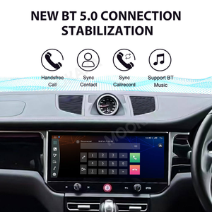 MOOKAKA 12,3 ''Navegación Android para Porsche Macan 2014-2016 Multimedia Android Radio de coche Unidad principal automática Carplay 360 Cámaras - Product Image 4