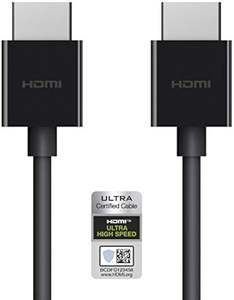 Câble Ultra Haute Vitesse pour <span class=keywords><strong>HDMI</strong></span> 2.1 4K pour <span class=keywords><strong>Dolby</strong></span> <span class=keywords><strong>Vision</strong></span> HDR Haute Qualité Slim 2.1 Ultra Mince pour <span class=keywords><strong>HDMI</strong></span> pour HDTV et Projecteur - Product Image 2