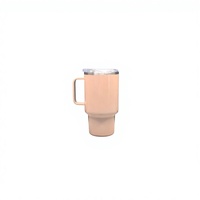 Mini verres à shot mignons en acier inoxydable de 3 oz avec couvercle et poignée, gobelet isotherme personnalisable