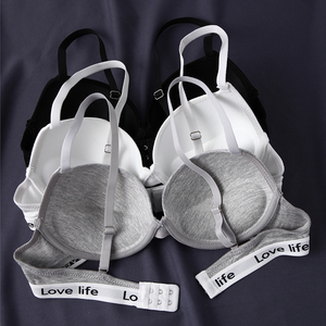 <span class=keywords><strong>Soutien</strong></span>-<span class=keywords><strong>gorge</strong></span> à armatures pour femmes, vente en gros, <span class=keywords><strong>soutien</strong></span>-<span class=keywords><strong>gorge</strong></span> de <span class=keywords><strong>sport</strong></span> push-up, brassière à fermeture dorsale, deux crochets et œillets, lingerie avec bretelles réglables - Product Image 3