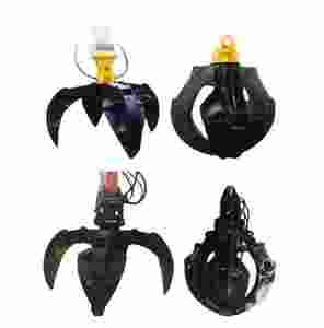 Groothandel Graafmachine Accessoire Houtgrijper Houtkap Met Motor En Versnelling Roterende Grijper - Product Image 2