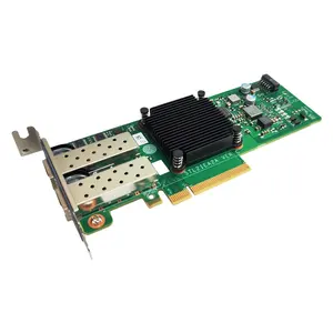 Carte réseau pci express double port d'origine PCIe 3.0x8 SFP28 MCX4121A-XCAT pour serveur