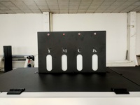 Impresora de Inyección de Tinta de Doble Cabezal 3202FA para Interiores y Exteriores, Máquina de Impresión Digital de 3.2m I3200 E1 para Película PP, Película Retroiluminada