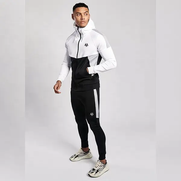 Huzaifa-chándales deportivos para hombre, ropa de calle, traje deportivo, fabricados por Huzaifa (PayPal verificado)
