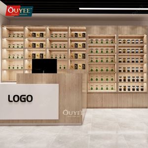 Smoke Shop Vitrinas Smoke Shop Diseño de interiores Vitrinas Pantalla de vidrio Vidrio de tabaco Pantalla de humo para tienda minorista - Product Image 2