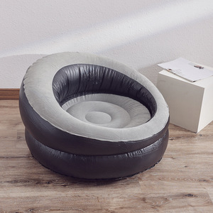 Canapé gonflable pour adultes, épais, pliable, portable, pour l'extérieur, rouge XLM 7 - Product Image 3