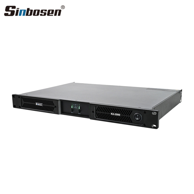K2-2500 Audio Sound Equipment Class d 5000w 2-channel Subwoofer Digital Power Amplifier Professional