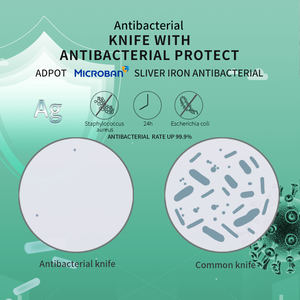 <span class=keywords><strong>Everrich</strong></span> ชุดมีดทำครัวป้องกันแบคทีเรีย7ชิ้นใบมีดสแตนเลสพร้อมกล่องของขวัญ - Product Image 3