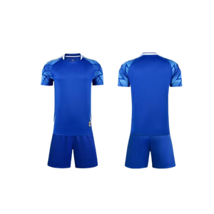 25-26 Nieuwe Heren Voetbalshirt Top Trainingspakken Ademend 100% Polyester Korte Mouw Ronde Hals Uniform Aangepast Logo OEM Team - Product Image 5