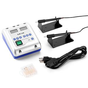 SJK <span class=keywords><strong>Dental</strong></span> Lab ceretta elettrica intagliatore contiene doppia penna intaglio intaglio coltello a cera dentale elettrico cura Kit - Product Image 2