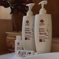 Gel Douche Hydratant Arganmidas pour Adultes, Réparateur, Éclaircissant, au Beurre de Karité