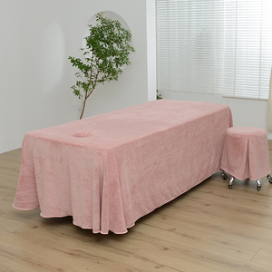 Màu Sắc Tinh Khiết Massage Bảng Giường Được Trang Bị Tấm Đầy Đủ Bìa Ban Nhạc Cao Su Massage Spa Điều Trị Giường Bìa Với Khuôn Mặt Hơi Thở Lỗ - Product Image 2