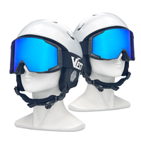 SK813 Système de verrouillage latéral, lunettes de ski à lentille magnétique, OEM ODM, fabricants de lunettes de ski et de snowboard personnalisées