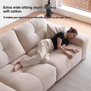 Divano componibile in velluto regolabile di lusso con cuscini morbidi per <span class=keywords><strong>mobili</strong></span> da <span class=keywords><strong>soggiorno</strong></span> eleganti e confortevoli - Product Image 2