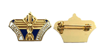 Personaliza tu Pin de Enfermería con el Logotipo de la Escuela, el Año de Graduación o un Mensaje Personal - Aleación de Zinc Plateada con Esmalte Suave