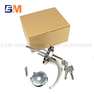 Kẽm Hợp Kim Bên Ngoài Đòn Bẩy Xử Lý Với 3 Phím Đẩy Panic Thanh Khóa Trim Cho Cháy Cửa Thoát Cháy Thiết Bị - Product Image 5