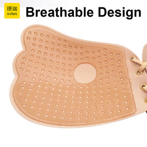 快適でセクシーなストラップレスブラ翼付き自己接着生地粘着性ヌードブラ再利用可能プッシュアップブラファッションスタイル - Product Image 3