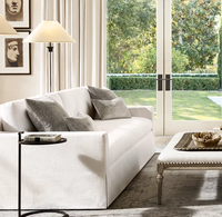Table d'appoint en aluminium de style minimaliste pour la maison, l'appartement, l'hôtel, la salle de séjour, la chambre à coucher, meubles haut de gamme