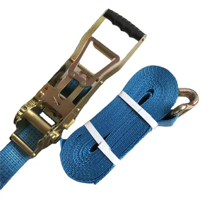 Vente en gros GS 2 pouces 5 tonnes Sangles de ceinture d'arrimage <span class=keywords><strong>à</strong></span> <span class=keywords><strong>cliquet</strong></span> avec poignée ergonomique - Product Image 6